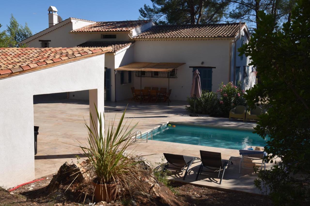 La Bastide Blanche Magnifique Villa 5 Etoiles 5 Chambres Et Piscine Privee Sur 6500 M Var Lorgues Bagian luar foto